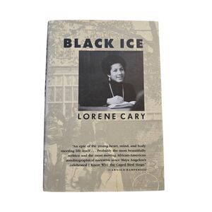 Black Ice by Lorene Cary - knopf books - isbn 0394574656
